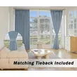 Thermal Insulated Blackout Pinch Pleated Curtain