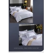 pure cotton four-piece muslim hotel bedding set 
