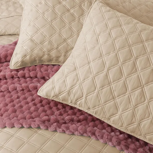 Soft Beige Bone Quilts for All Seasons