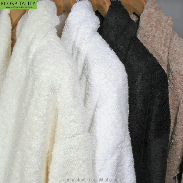 Premium 100% Cotton Terry Hotel Bathrobe