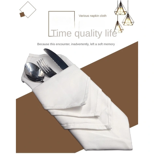 Wholesale Cotton Cloth Cup Cleaning Napkin for Hotels and Restaurants