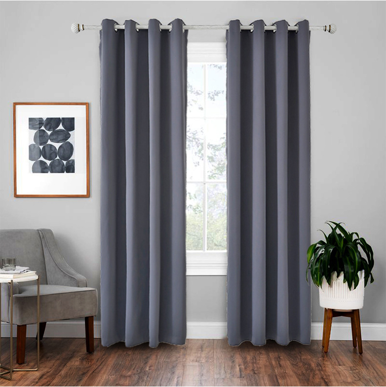 Factory Direct High Black Curtain Insulation Nordic Style Cloth