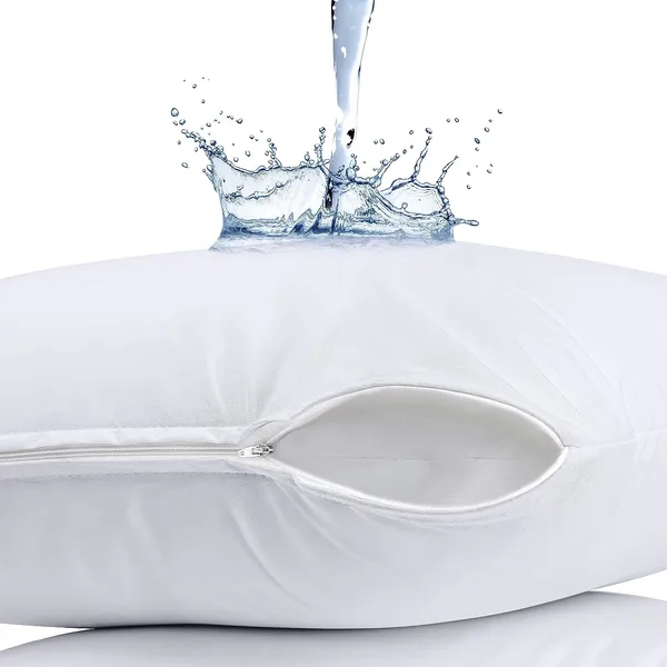 Hypoallergenic 100% Waterproof Bed Bug Pillow Protectors