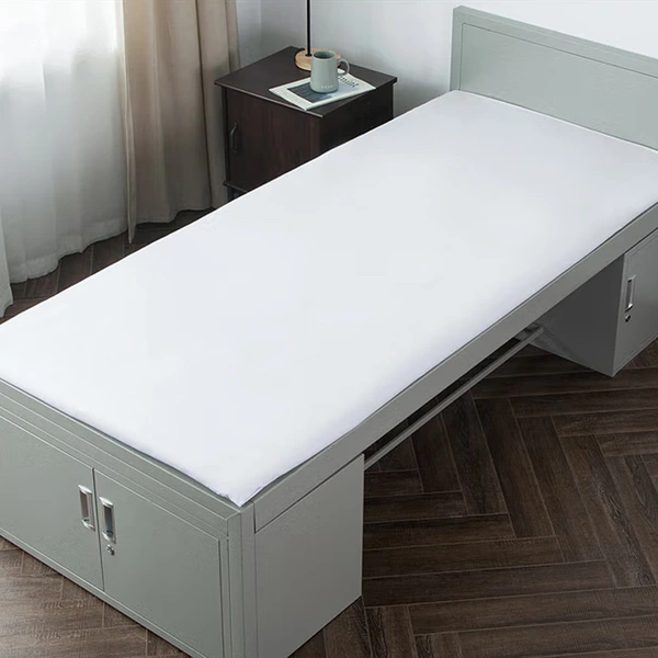 Wholesale White Cotton Bed Sheet for Hotels, Schools, and Dorms