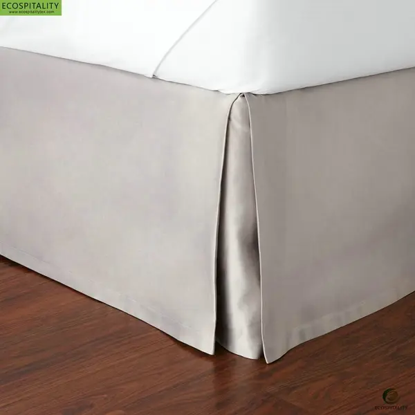 Five Star Hotel Fireproof Polyester Bed Skirt