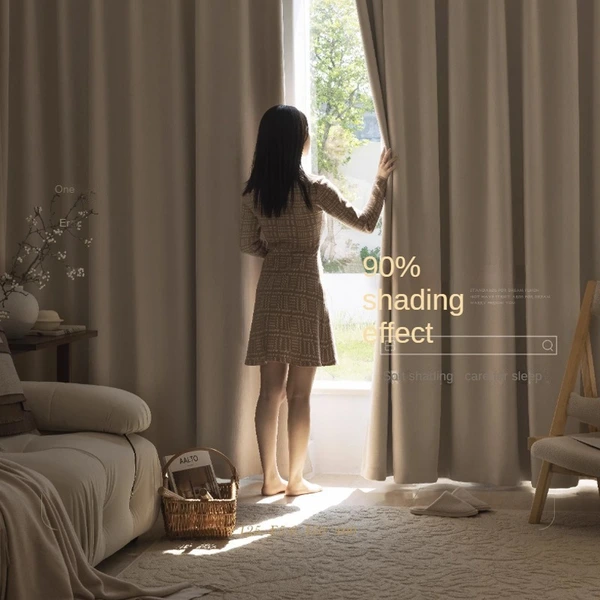 Super Soft Chenille Curtains - Custom Full Shading