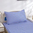 Wholesale Blue and White Hospital Bed Sheet Set