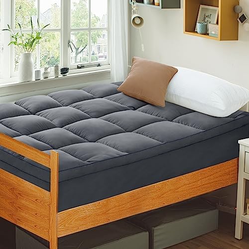 Extra Thick Cooling Mattress Topper with Elastic Deep Pockets
