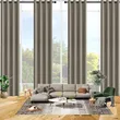 Custom Extra Long Curtains for High Ceilings - Grey Drapes
