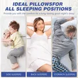Cooling Microfiber Bed Pillows for All Sleepers
