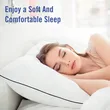 Cooling Microfiber Bed Pillows for All Sleepers