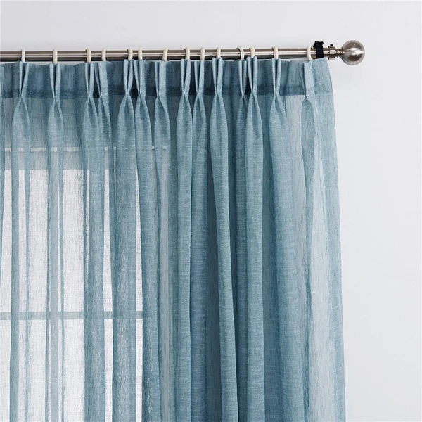 Factory Direct American Cross-Border Valance Curtain - Simple Mesh Design