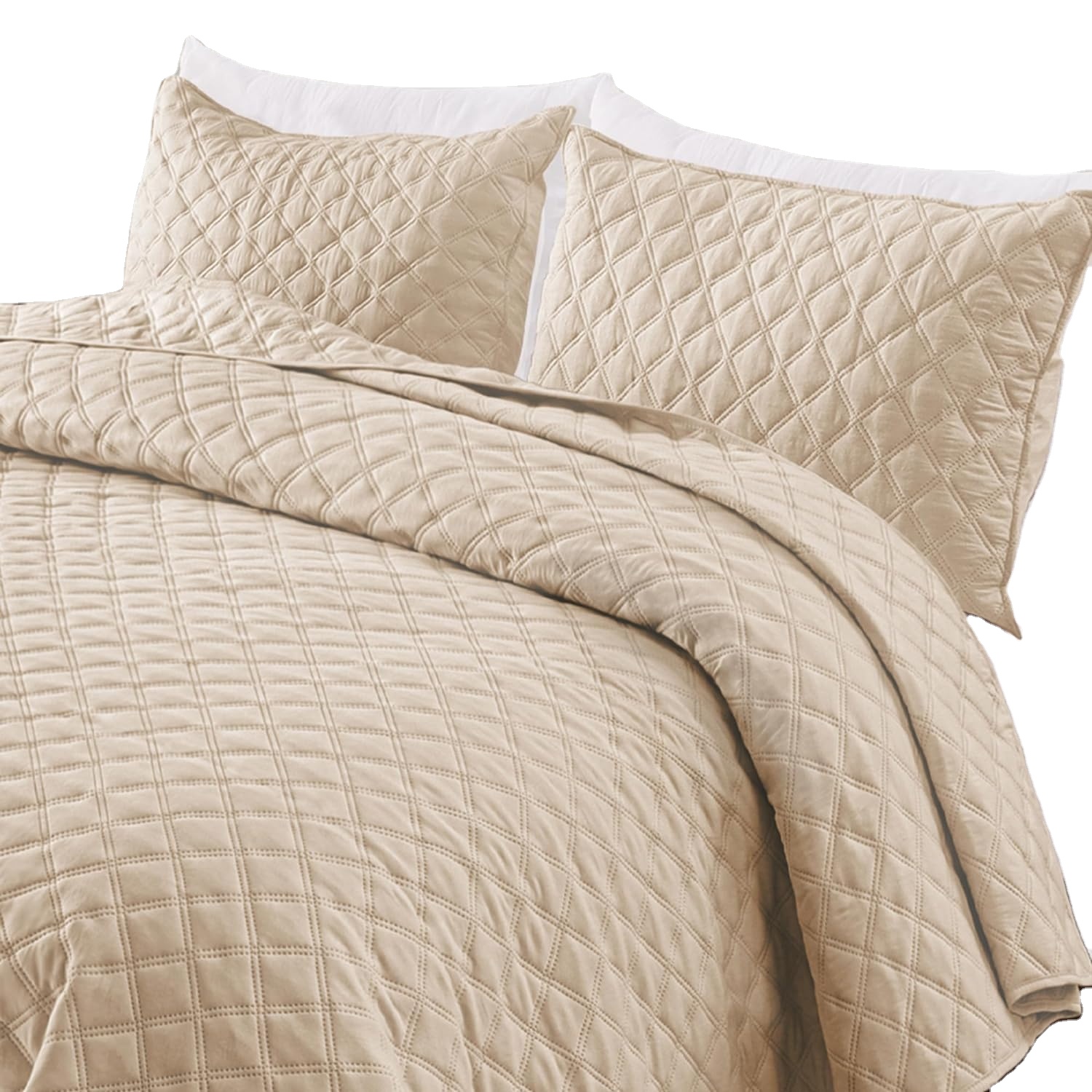 Soft Beige Bone Quilts for All Seasons