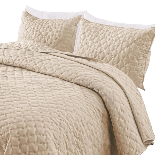 Soft Beige Bone Quilts for All Seasons