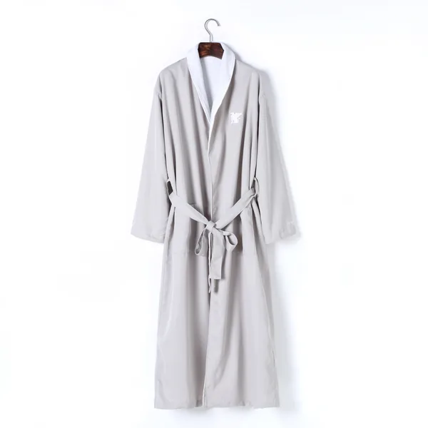 JW Marriott Hotel Comfortable Cotton Waffle Bathrobe with Hood