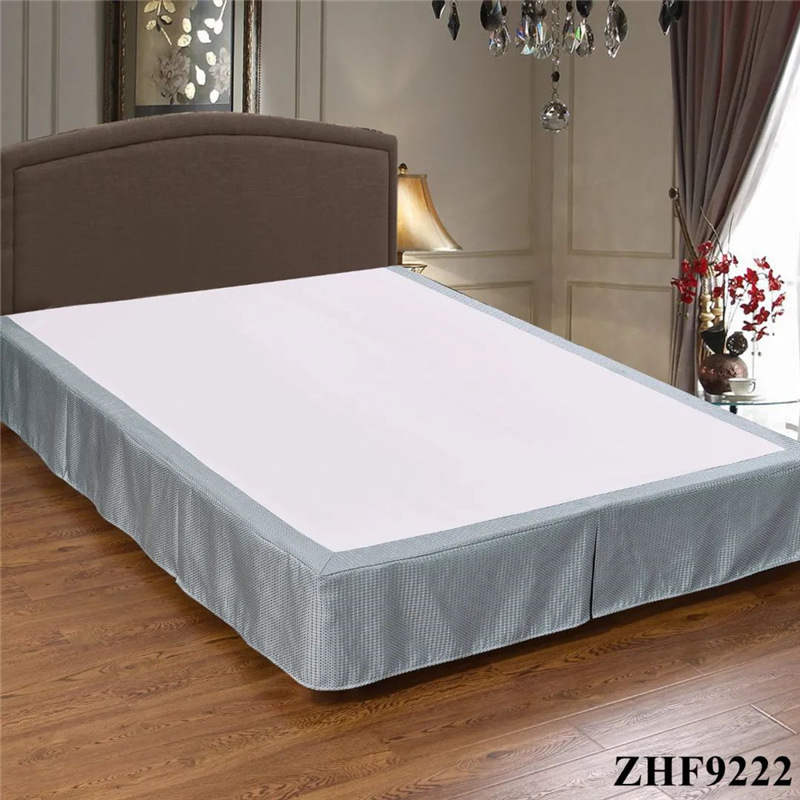 Runchao Hotel Bed Skirt Linen for Guestrooms