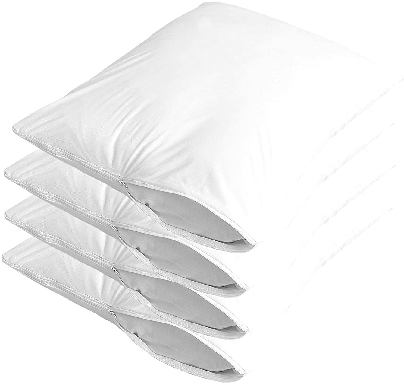 Zipper Waterproof Pillow Cover - Hotel Quality