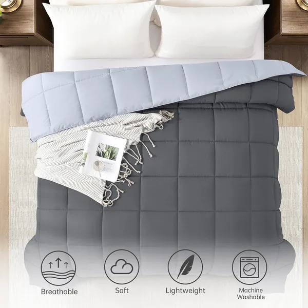 Cozy Lightweight King Comforter - All Season
