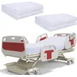 Soft Cotton White Hospital Bed Sheets - Fully Fitted