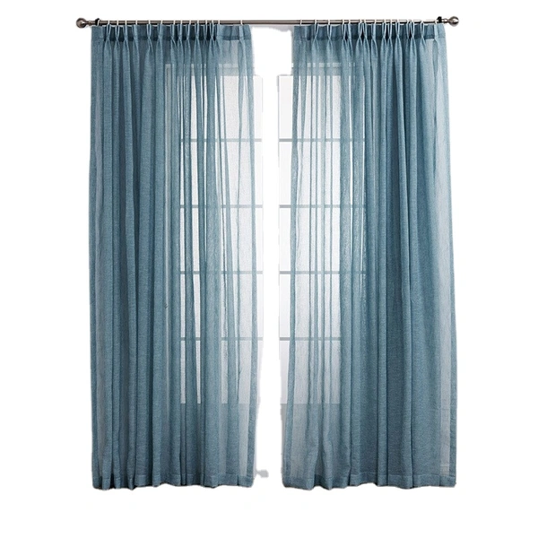 Factory Direct American Cross-Border Valance Curtain - Simple Mesh Design