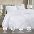Queen White Bedding Comforter Duvet Insert