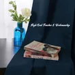 Navy Extra Long Blackout Curtains for Living Room