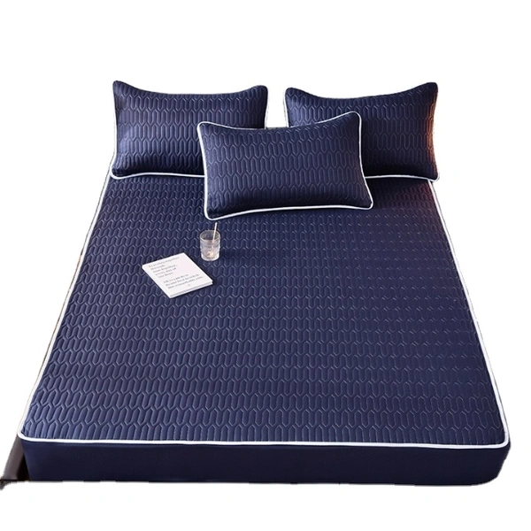 Quilted Polycotton Mattress Protective Cover Set