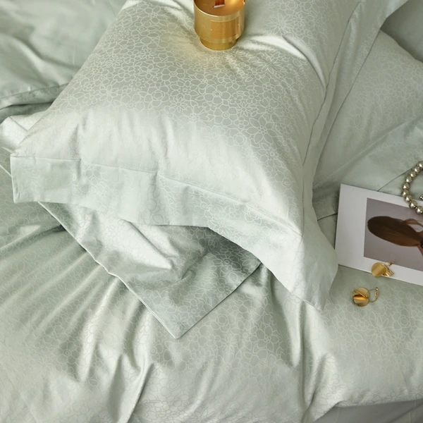 ملاءات سرير فاخرة من القطن الجاكار حسب الطلب