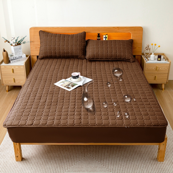 Guangzhou Quilted Waterproof Hypoallergenic Mattress Pad Cover