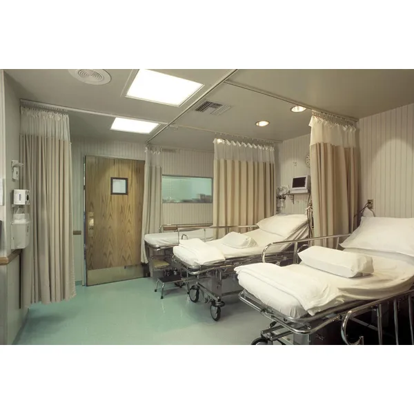 Premium Hospital Curtain - Curved & Horizontal