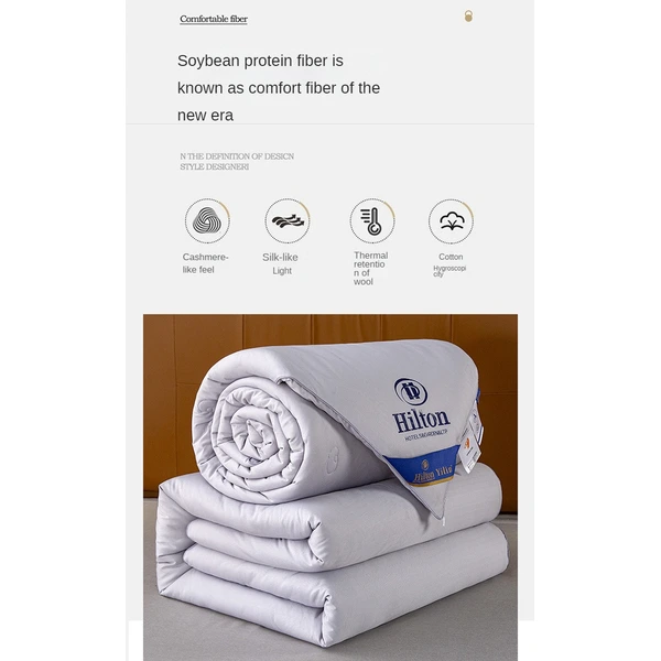Hilton Soybean Quilt - Luxury Duvet for All Seasons