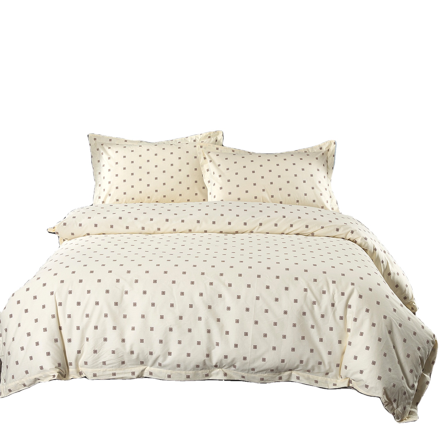 guangzhou wholesale cotton linen bedding set 