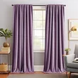Luxury Emerald Green Velvet Blackout Curtains - Thermal Insulated Drapes