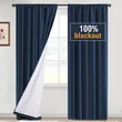 100% Blackout Curtains for Total Light Control