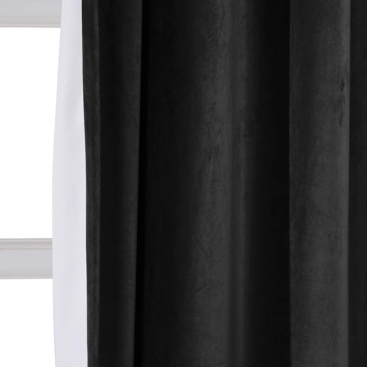 Woven Blackout Curtains for High Windows