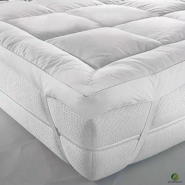 Eco-Friendly Fitted Hotel Mattress Pad