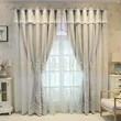 Custom Luxury Embroidery Curtains for Bedroom & Hotel