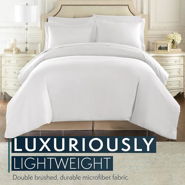 Soft Microfiber Bed Skirt - Taupe Box Spring Cover