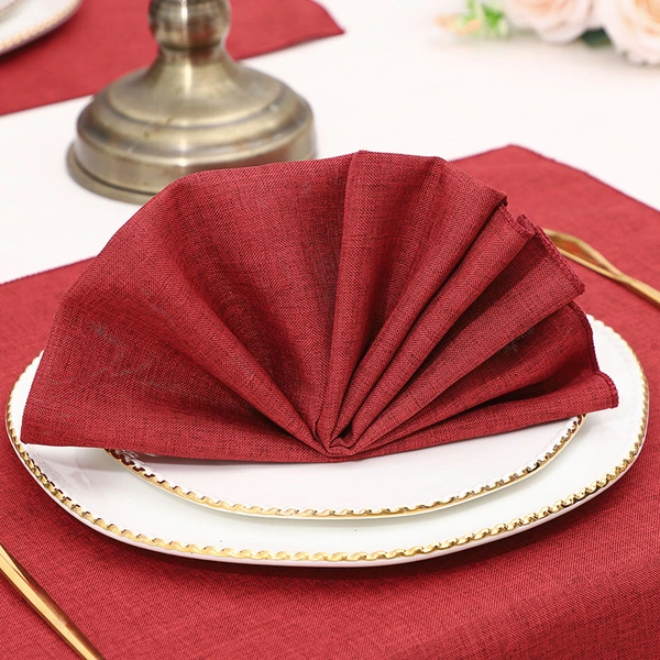 Elegant French Pattern Napkin Cloth for Restaurants and Events
