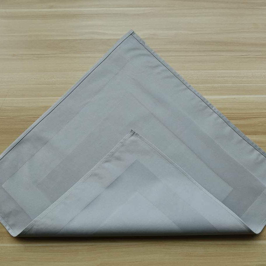 Cotton Napkin Cloth for Hotel Restaurants - 56x56 Satin Frame