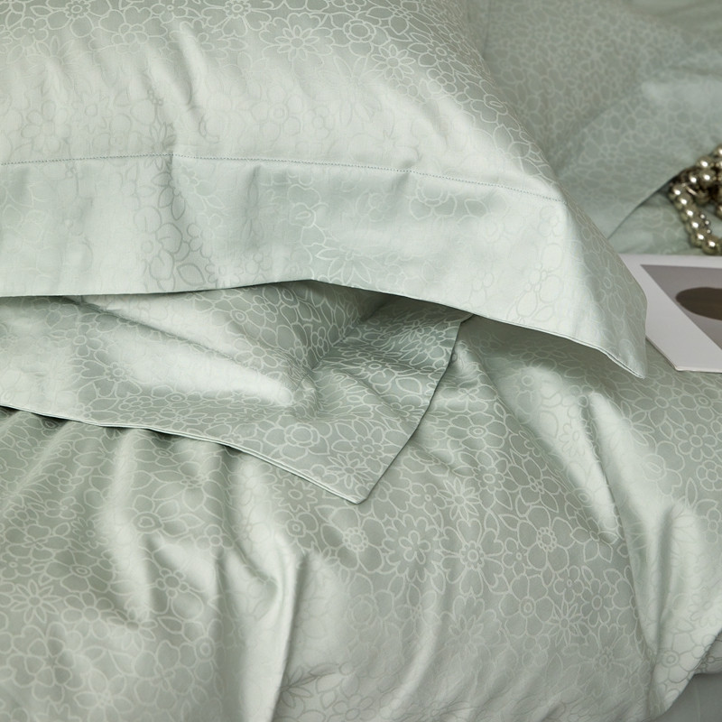 ملاءات سرير فاخرة من القطن الجاكار حسب الطلب