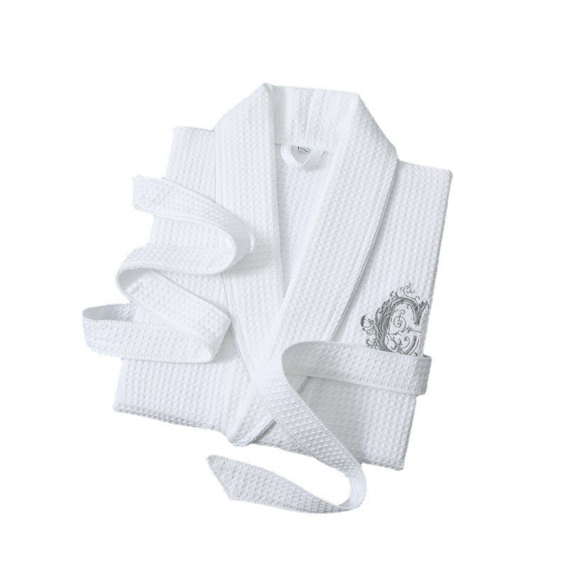 Customizable Cotton Bathrobe for Couples