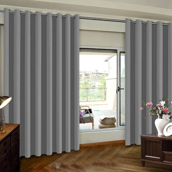 Extra Wide Blackout Curtains for Sliding Doors