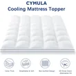 Extra Thick Cooling Mattress Topper with Elastic Deep Pockets