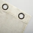 Factory Supply Natural Linen Curtain Living Room Bedroom Transparent Finished Gauze sheer drape valance