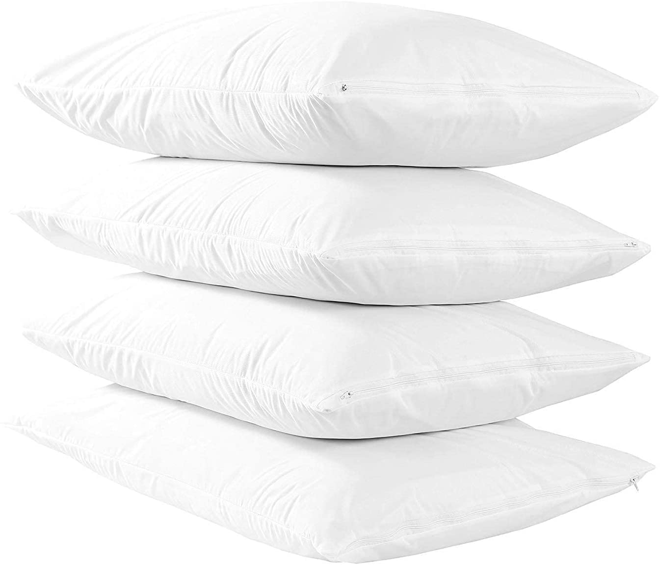 Zipper Waterproof Pillow Cover - Hotel Quality