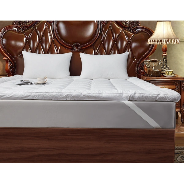 Top-Selling 100% Cotton Down-Proof Mattress Topper for Home and Hotel Comfort
