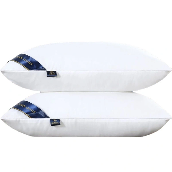 Fast Shipping Soft Fill Down Hilton Pillow 1000g for Hotel & Home