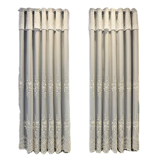 Custom Luxury Embroidery Curtains for Bedroom & Hotel