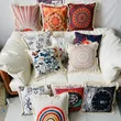 Fringe Decorative Cotton Linen Cushion Cover